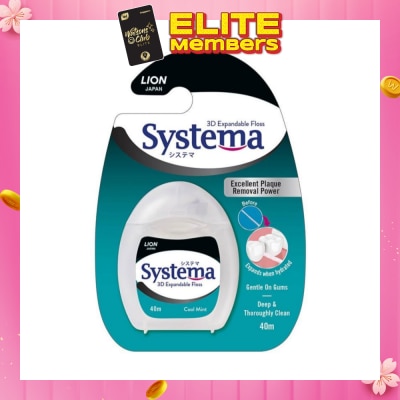 SYSTEMA 3D Expandable Dental Floss 40m