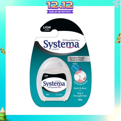 SYSTEMA 3D Expandable Dental Floss 40m