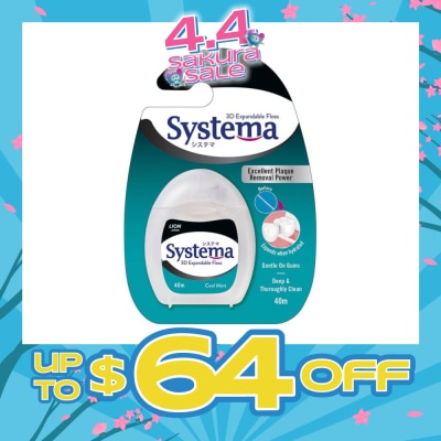 SYSTEMA - 3D Expandable Dental Floss 40m