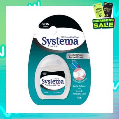 SYSTEMA 3D Expandable Dental Floss 40m