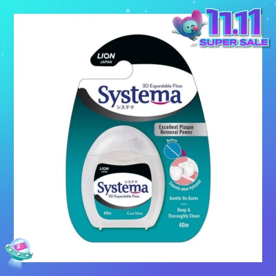 SYSTEMA 3D Expandable Dental Floss 40m