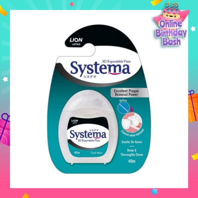 SYSTEMA 3D Expandable Dental Floss 40m