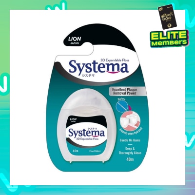 SYSTEMA 3D Expandable Dental Floss 40m