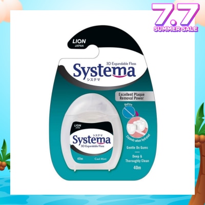 SYSTEMA 3D Expandable Dental Floss 40m