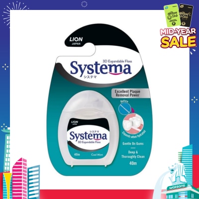 SYSTEMA 3D Expandable Dental Floss 40m