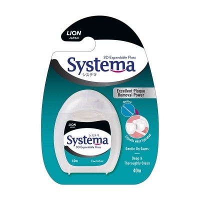 SYSTEMA 3D Expandable Dental Floss 40m