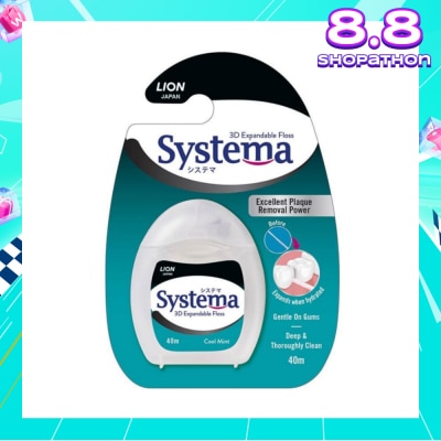 SYSTEMA 3D Expandable Dental Floss 40m