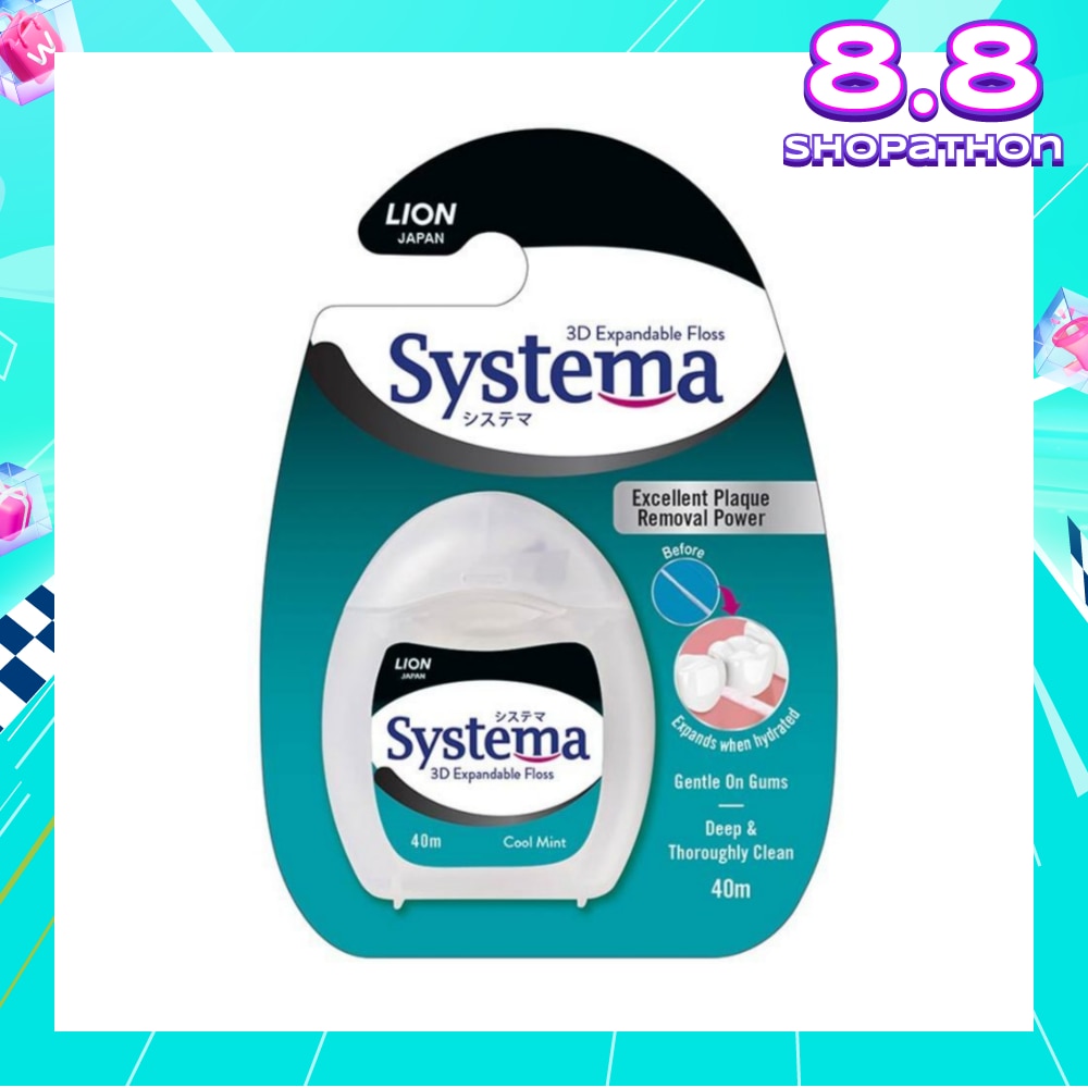 3D Expandable Dental Floss 40m