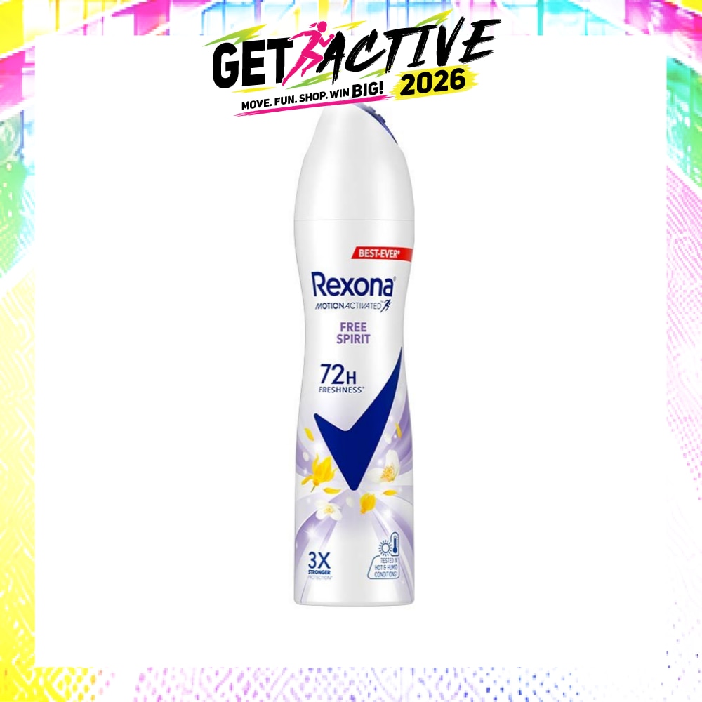 Free Spirit Anti Perspirant With Motion Activated Technology (Provides Up To 72 Hours Protection Against Sweat And Odour) 135ml image