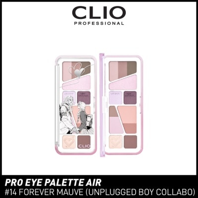 CLIO Pro Eye Palette Air 014 Forever Mauve (Unplugged Boy Collabo) 1s