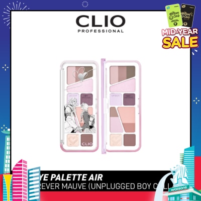 CLIO Pro Eye Palette Air 014 Forever Mauve (Unplugged Boy Collabo) 1s