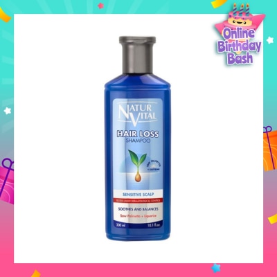 NATURVITAL Hair Loss Shampoo - Sensitive Scalp 300ml