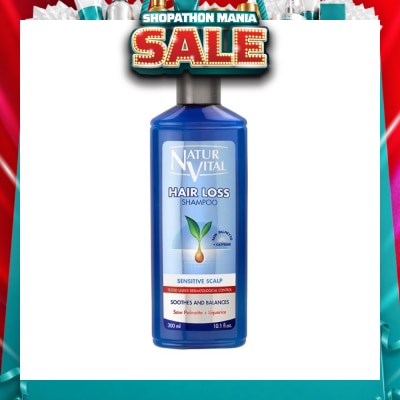 NATURVITAL - Hair Loss Shampoo - Sensitive Scalp 300ml