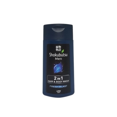 SHOKUBUTSU Shokubutsu Men 2-in-1 Fresh Blast Hair & Body Wash 100ml