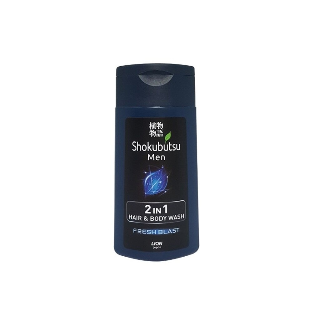 Shokubutsu Men 2-in-1 Fresh Blast Hair & Body Wash 100ml<BR>