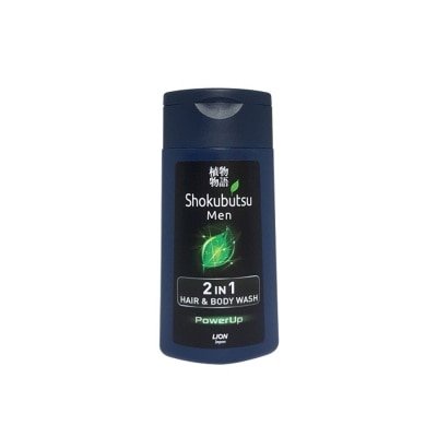 SHOKUBUTSU Men 2-in-1 Hair & Body Wash Power Up 100ml