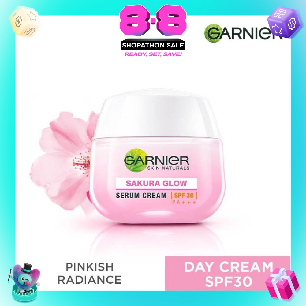 Sakura Glow Poreless Serum Day Cream SPF20 50ml