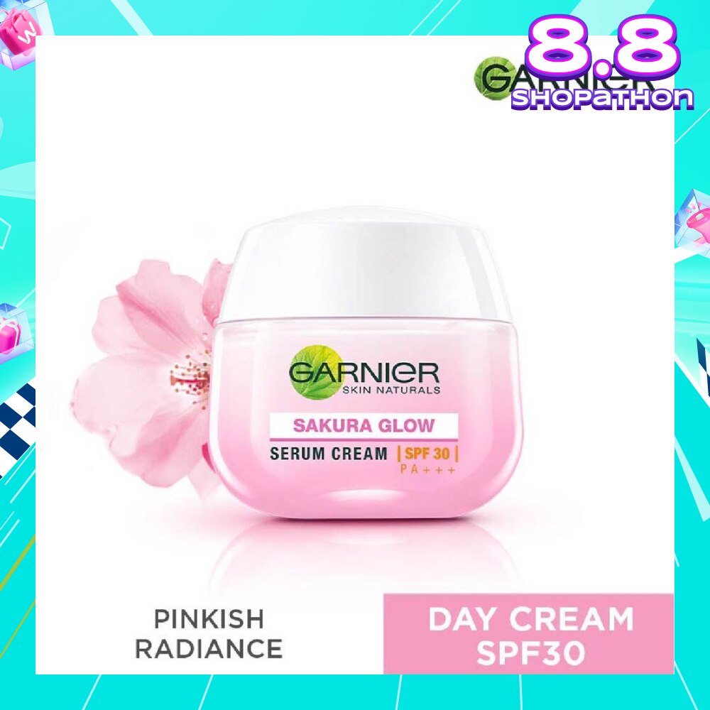 Sakura Glow Poreless Serum Day Cream SPF20 50ml