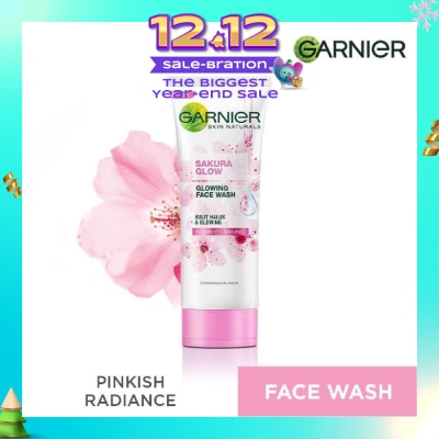 GARNIER Sakura Glow Pinkish Radiance Foam 100ml