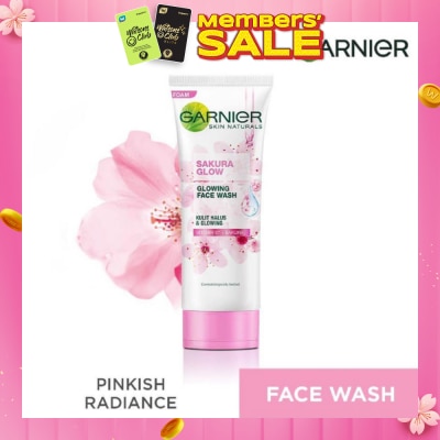 GARNIER Sakura Glow Pinkish Radiance Foam 100ml