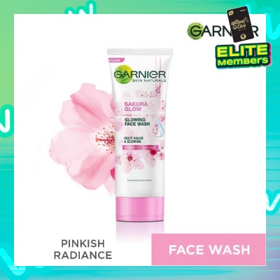 GARNIER Sakura Glow Pinkish Radiance Foam 100ml