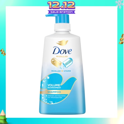 DOVE Dove Volume Nourishment Shampoo 650ml (Formulated with Micellar Oxygen)