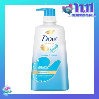 DOVE Dove Volume Nourishment Shampoo 650ml (Formulated with Micellar Oxygen)