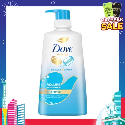 DOVE Dove Volume Nourishment Shampoo 680ml (Formulated with Micellar Oxygen)
