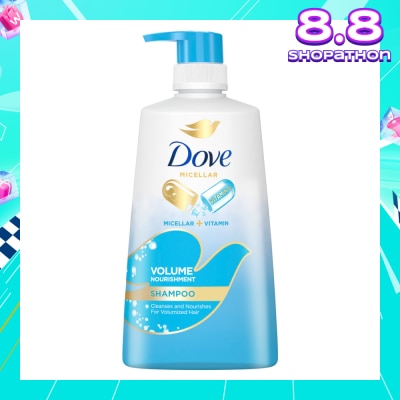 DOVE Dove Volume Nourishment Shampoo 650ml (Formulated with Micellar Oxygen)
