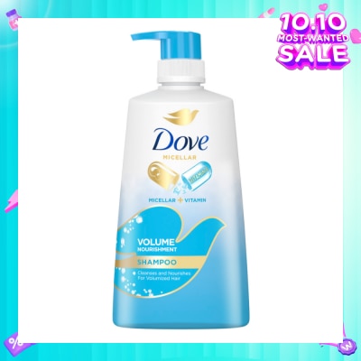 DOVE Dove Volume Nourishment Shampoo 650ml (Formulated with Micellar Oxygen)