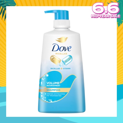 DOVE Dove Volume Nourishment Shampoo 680ml (Formulated with Micellar Oxygen)