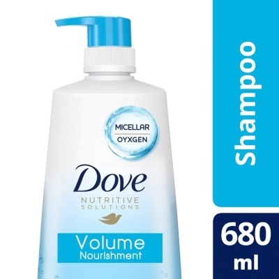 DOVE Dove Volume Nourishment Shampoo 680ml (Formulated with Micellar Oxygen)