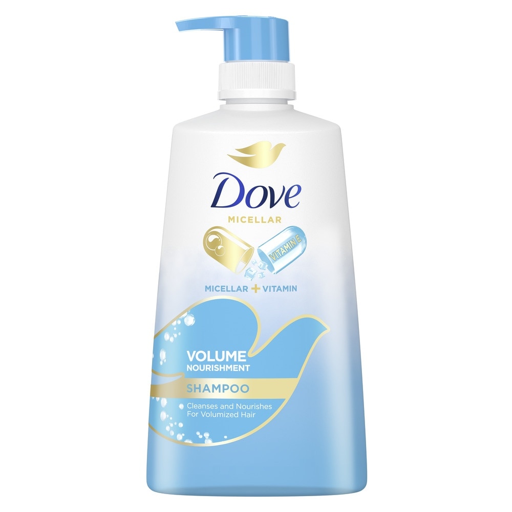 Dove Volume Nourishment Shampoo 680ml (Formulated with Micellar Oxygen)