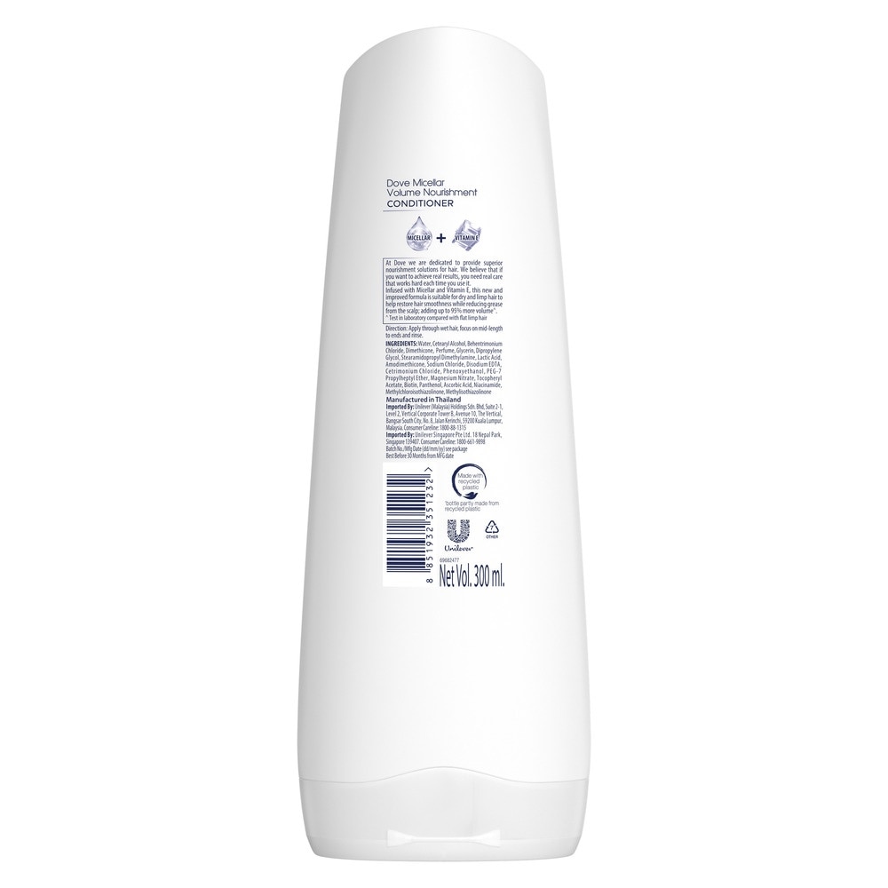 Volume Nourishment Conditioner 330ml (Expiry: Aug`2026)