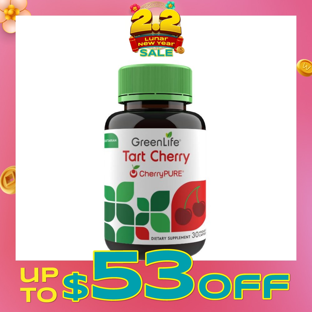 Tart Cherry with CherryPure Capsules 30s