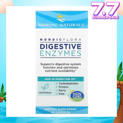 NORDIC NATURALS Digestive Enzymes (Supports Digestive System Function) Capsules 45s