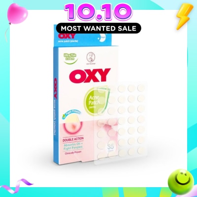 OXY Anti bacterial Acne Patch 0.03cm for Night 35s image