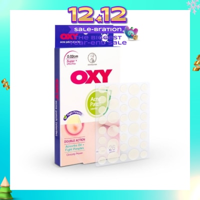 OXY Anti-bacterial Acne Patch 0.02cm for Day 26s