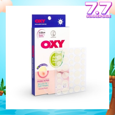OXY Anti-bacterial Acne Patch 0.02cm for Day 26s