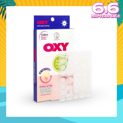 OXY Anti-bacterial Acne Patch 0.02cm for Day 26s