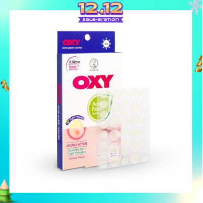 OXY Anti-bacterial Acne Patch 0.02cm for Day 26s