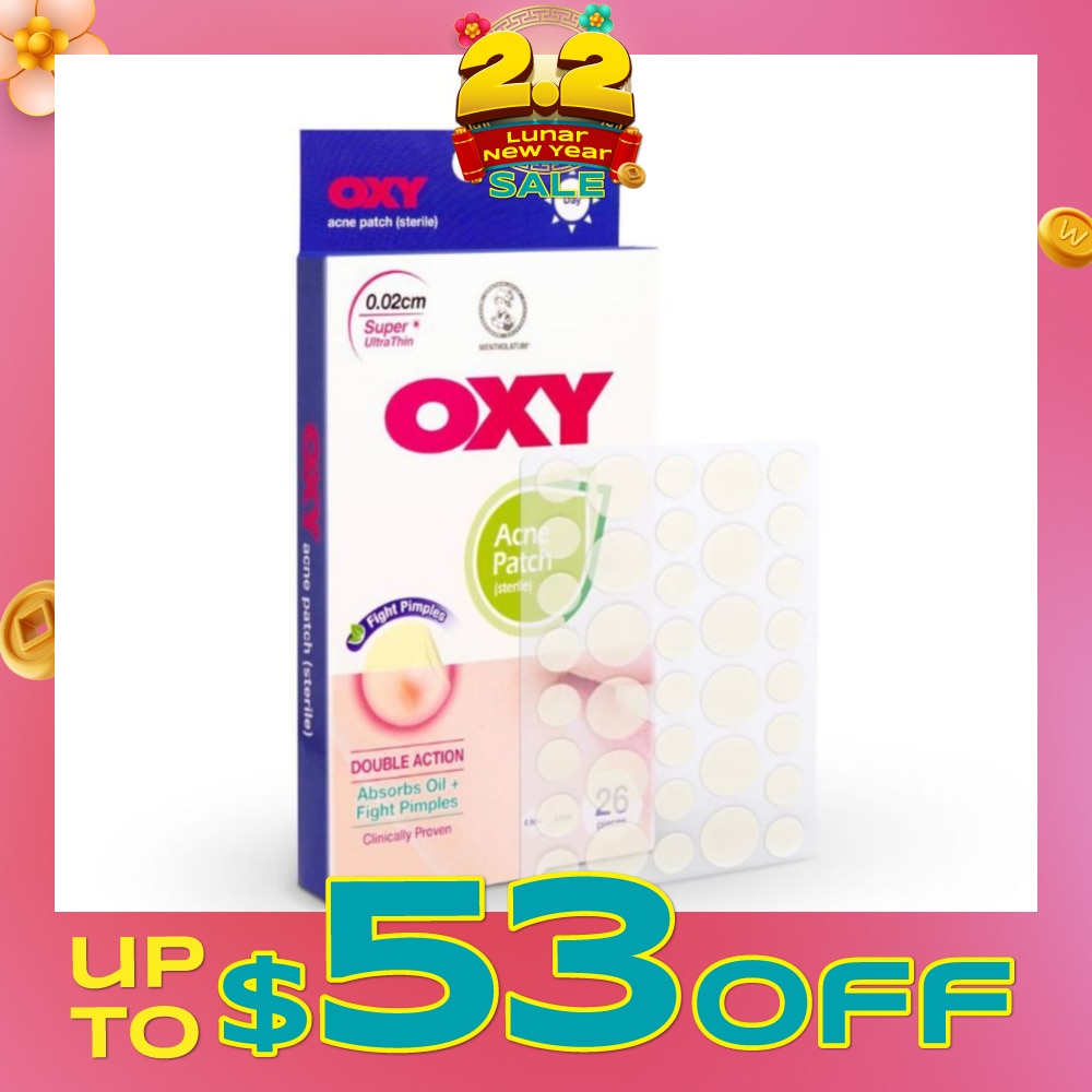 Anti-bacterial Acne Patch 0.02cm for Day 26s