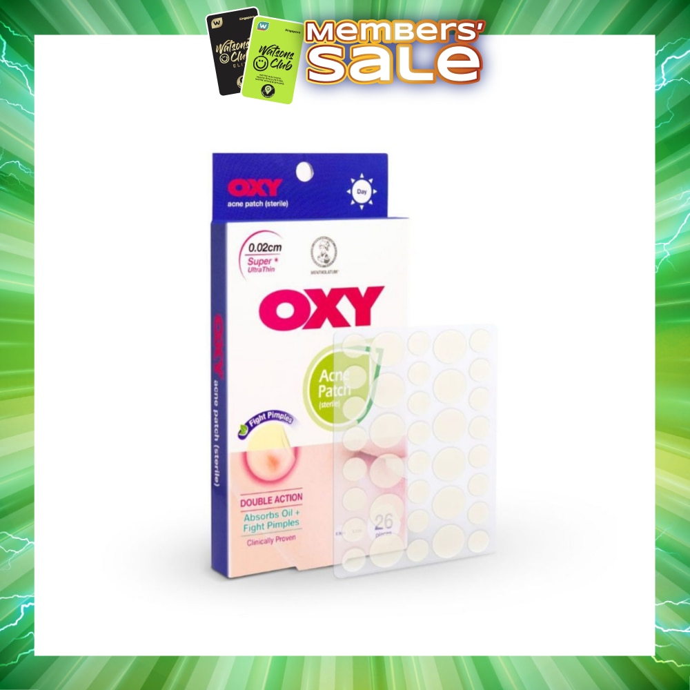 Anti-bacterial Acne Patch 0.02cm for Day 26s