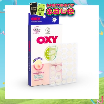 OXY - Anti-bacterial Acne Patch 0.02cm for Day 26s