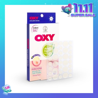 OXY Anti-bacterial Acne Patch 0.02cm for Day 26s