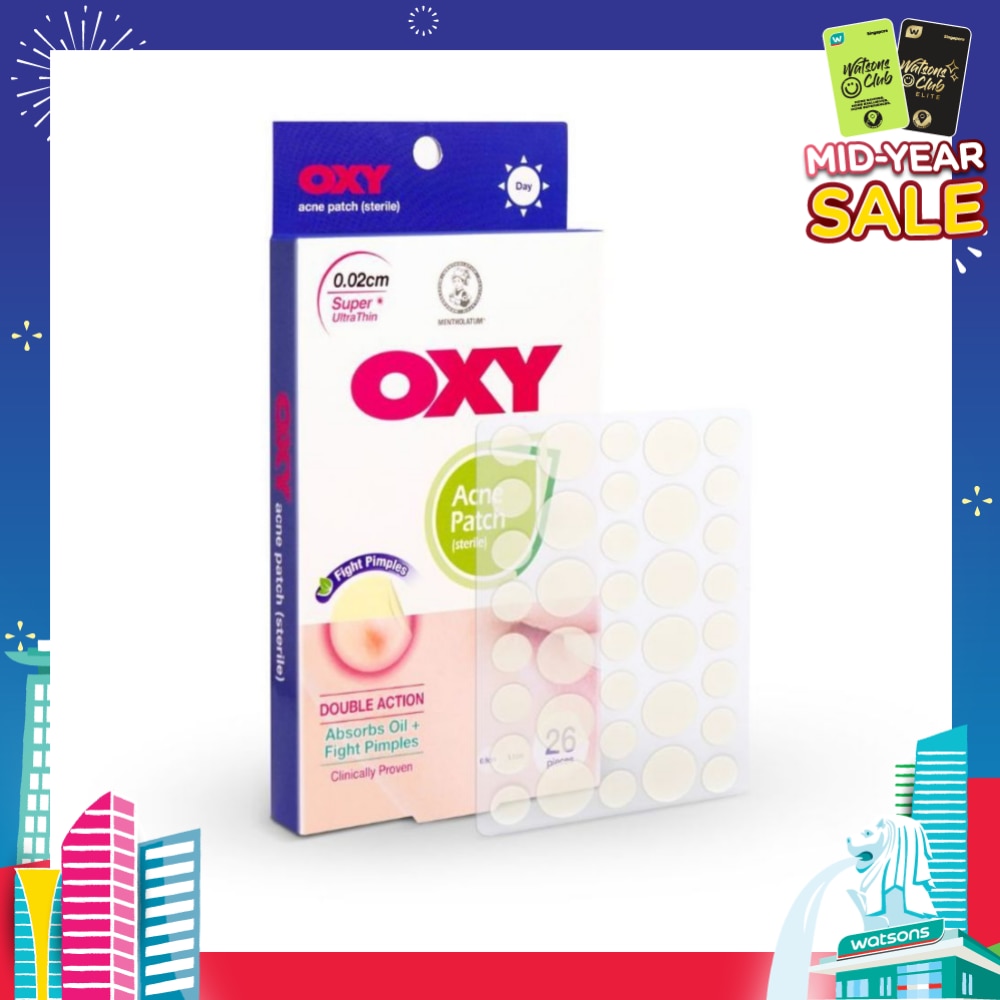 Anti-bacterial Acne Patch 0.02cm for Day 26s