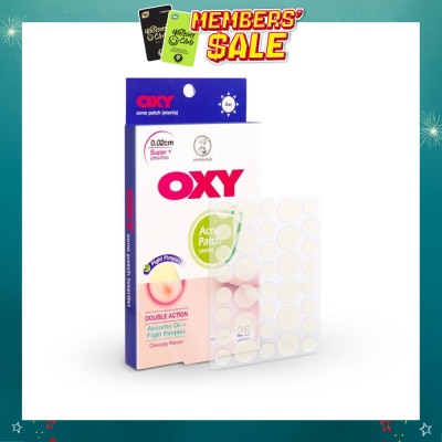 OXY - Anti-bacterial Acne Patch 0.02cm for Day 26s