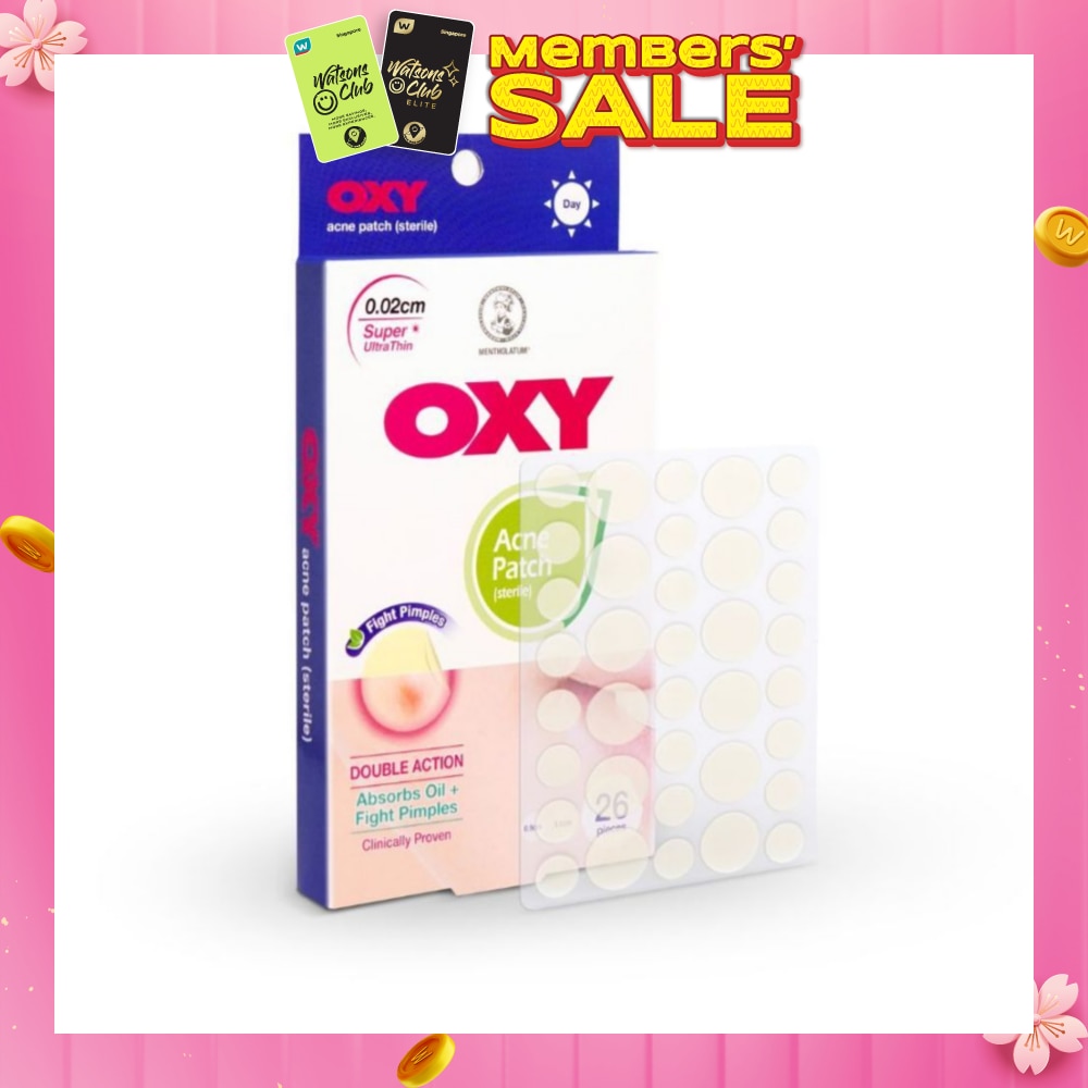 Anti-bacterial Acne Patch 0.02cm for Day 26s