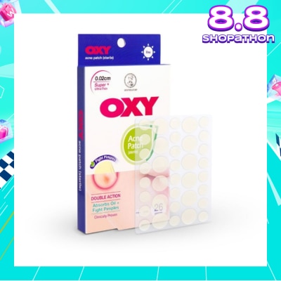 OXY Anti-bacterial Acne Patch 0.02cm for Day 26s
