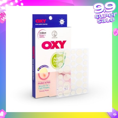 OXY Anti-bacterial Acne Patch 0.02cm for Day 26s
